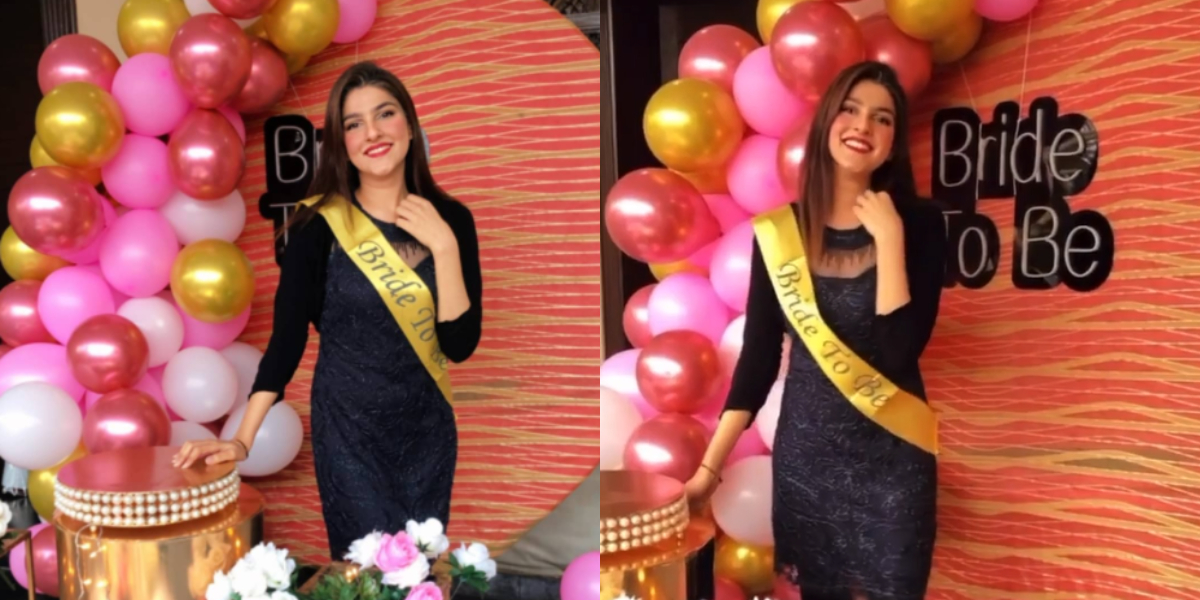 Bride-to-be Momina Sundas shares her bridal shower pictures
