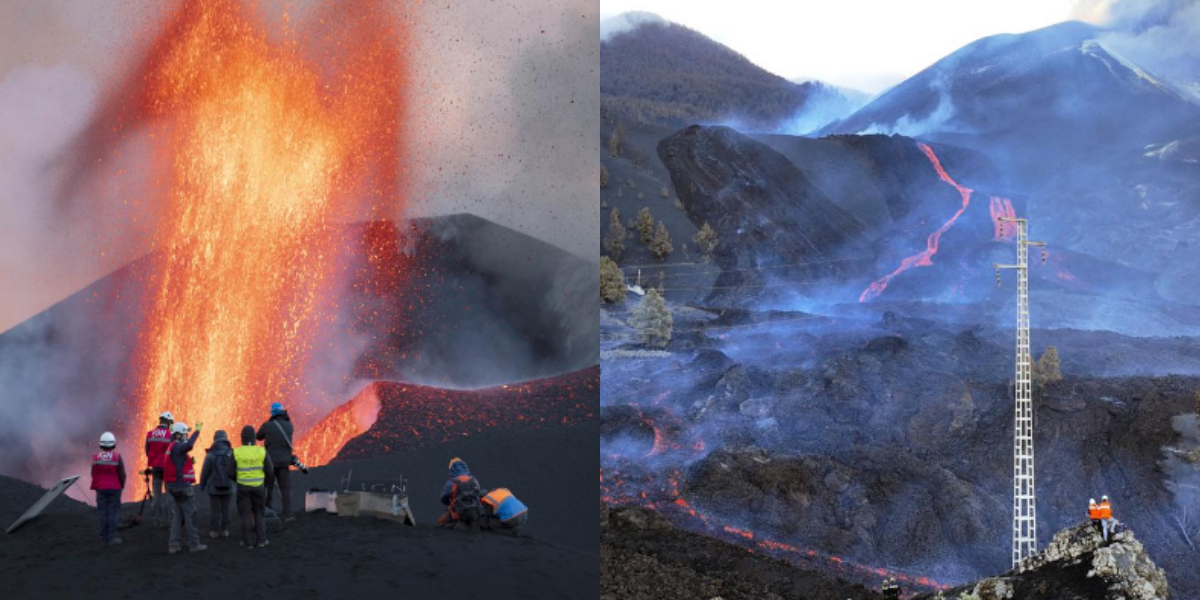 The island becomes an open-air laboratory for tech-savvy volcanologists
