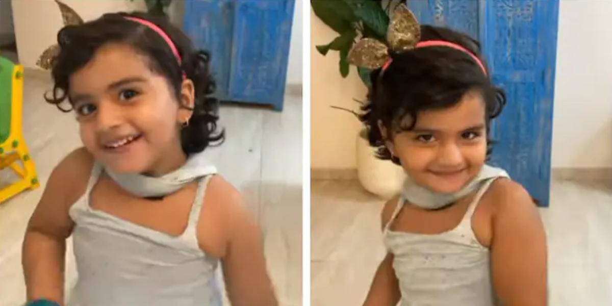 Watch: 3-year-old girl steals the show with her dancing reactions