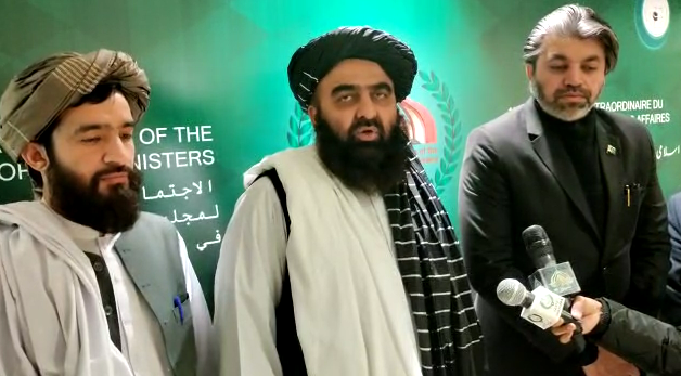 Afghan acting FM arrives in Pakistan to participate in OIC moot