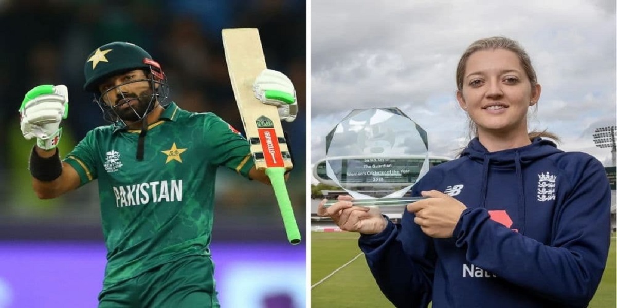 Sarah Taylor and Mohammad Rizwan
