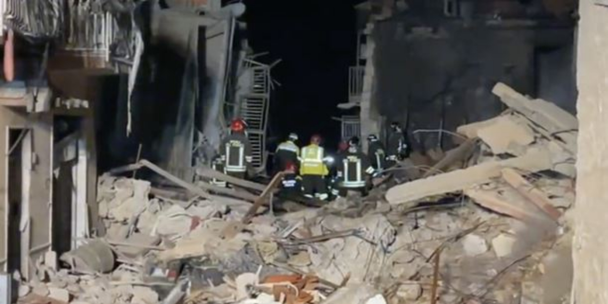 Italy gas explosion