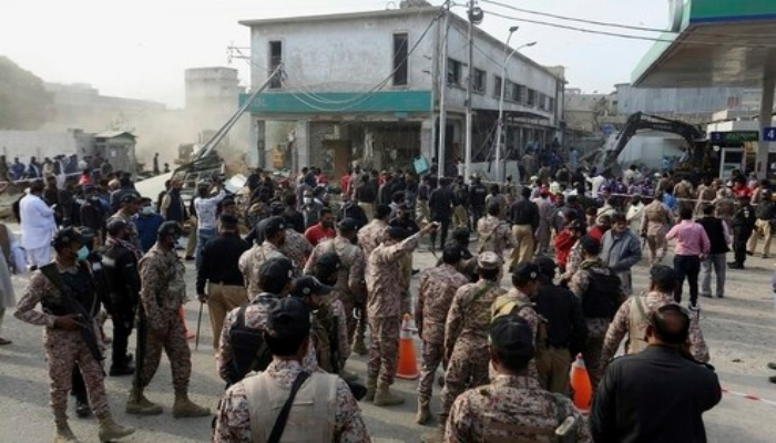 karachi shersha blast