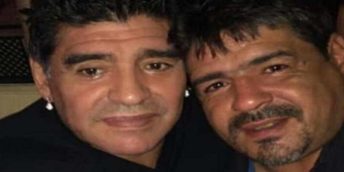 Hugo Maradona and Diego Maradona