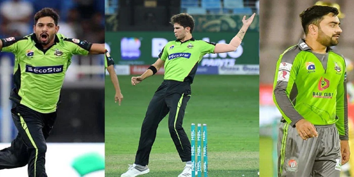 Haris Rauf, Shaheen Afridi, and Rashid Khan