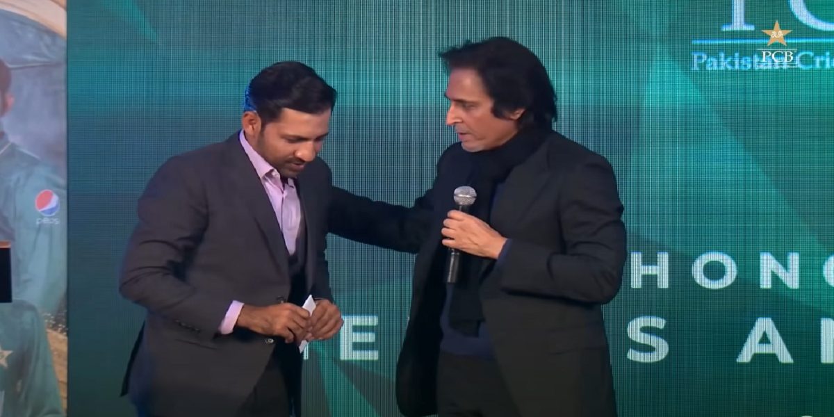 Sarfaraz Ahmed and Ramiz Raja