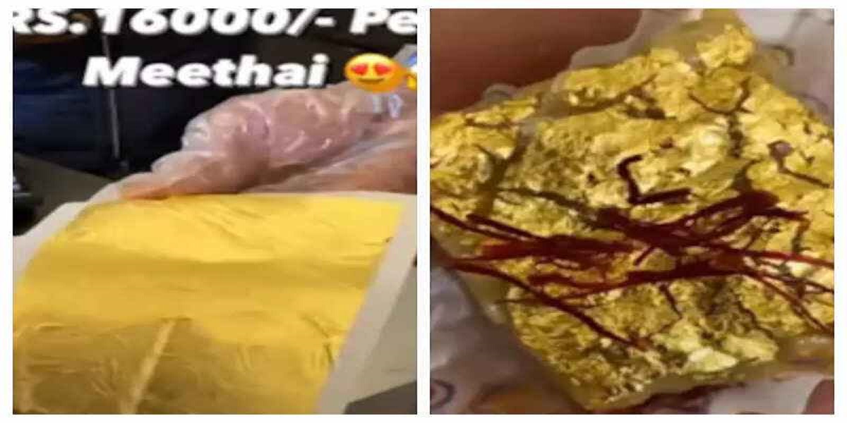 Gold Plated Mithai