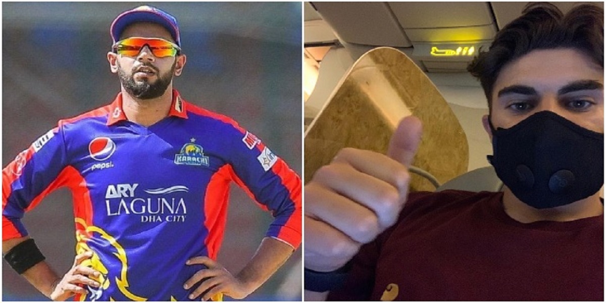 Imad Wasim and Jordan Thompson
