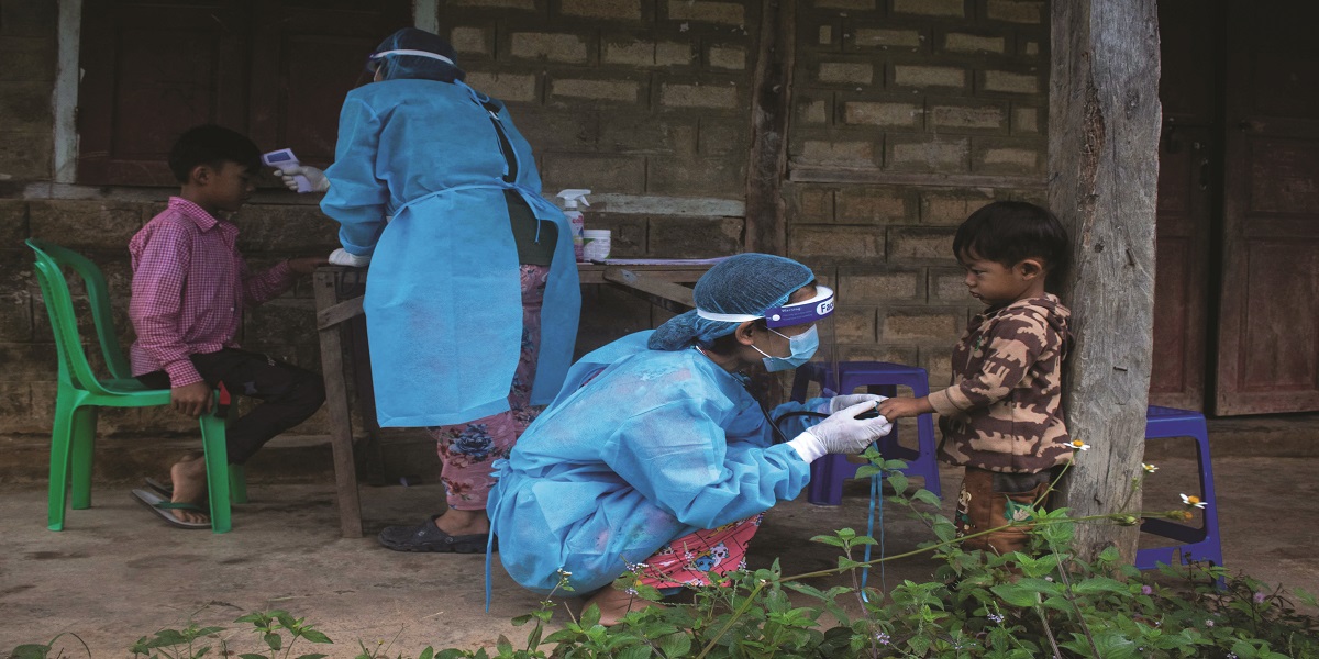 Treating Covid patients in secret Myanmar clinics