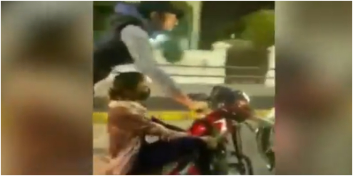 Video of a girl doing one-wheeling on the streets of Lahore goes viral