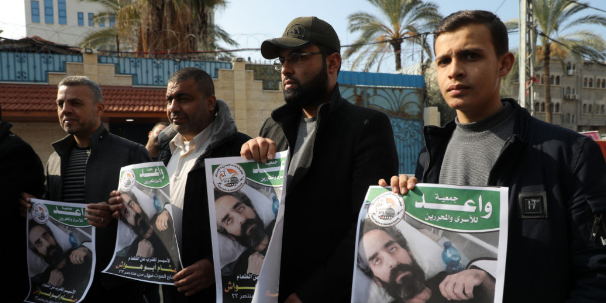 Concern over 'critical' Palestinian prisoner on hunger strike