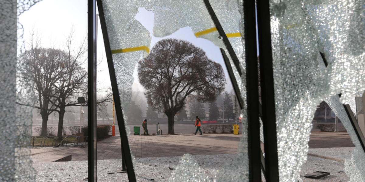 Kazakh leader vows to rebuild city hit by deadly clashes