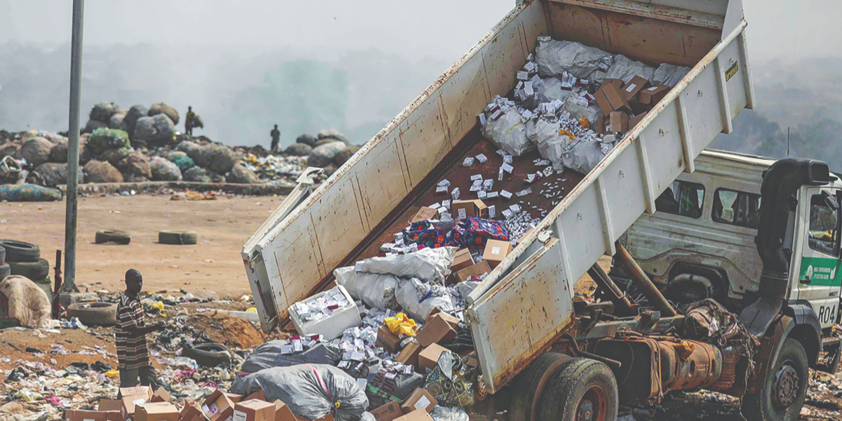West donated vaccines going waste