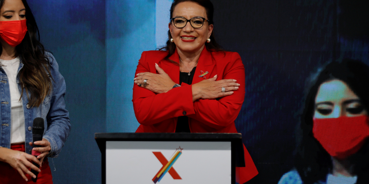 Xiomara Castro becomes first woman president of Honduras