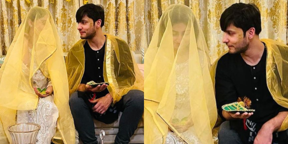 Hiba Bukhari shares lovely photos from her Mayun