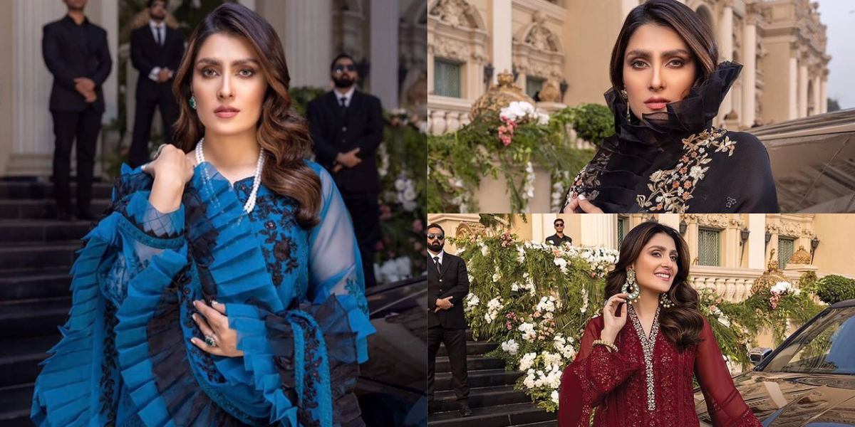 Ayeza Khan looks every bit royal in her latest pictures