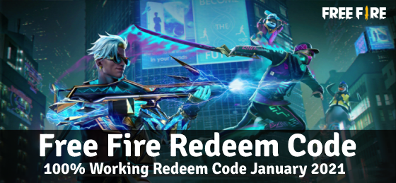 Garena Free Fire Redeem Codes