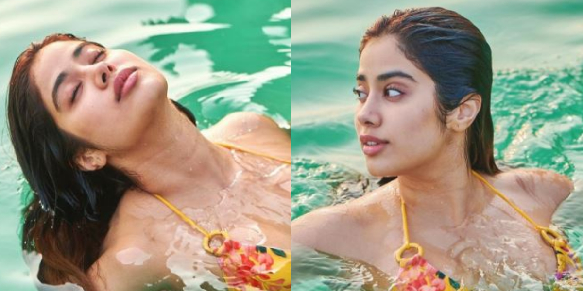 Jahnvi Kapoor pool pictures