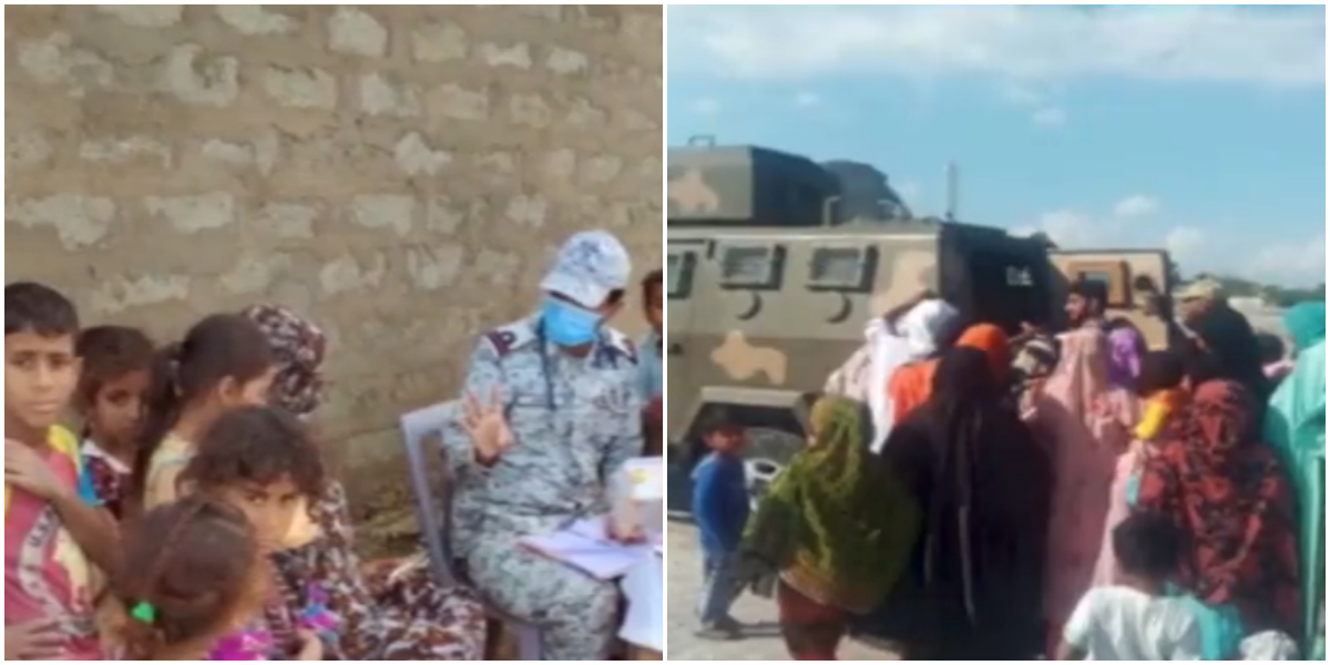Pakistan Navy continues relief activities in flood-hit Balochistan