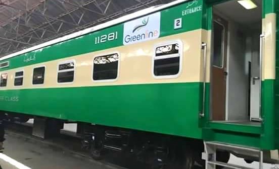 Green Line train from Karachi to Lahore gets derailed