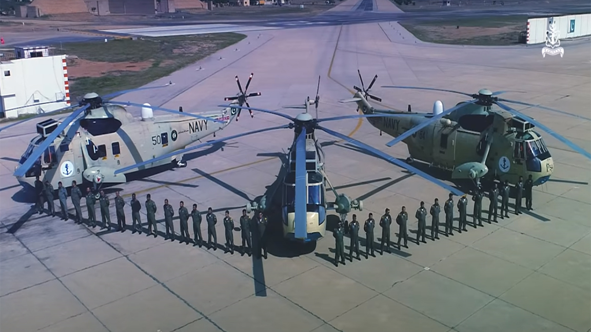 President Alvi approves commissioning of Sea King Helicopters in Pakistan Navy