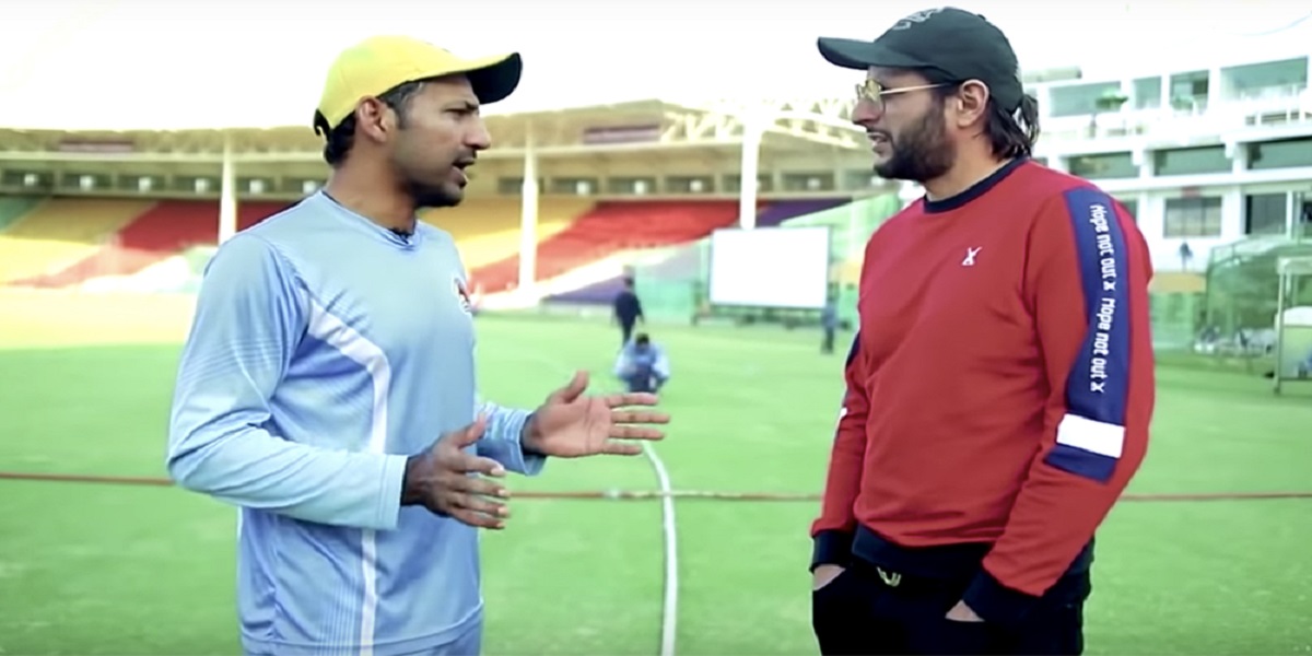 Sarfaraz Ahmed and Shahid Afridi