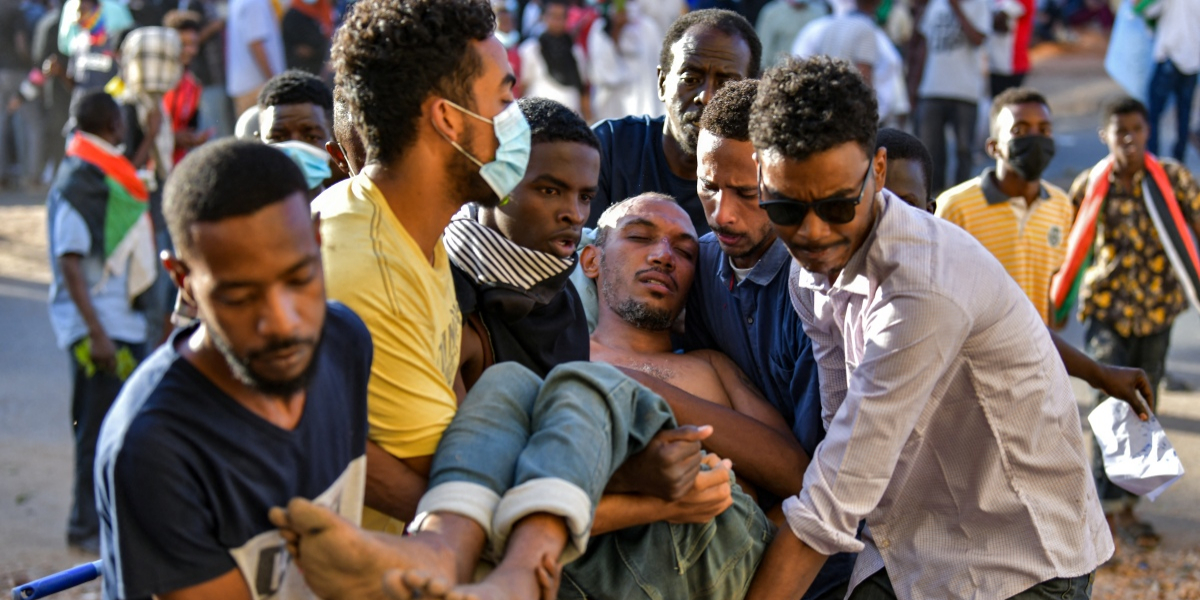 Sudan security forces fire tear gas at anti-coup protesters