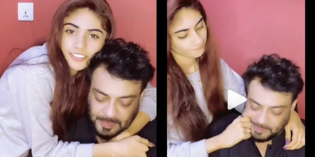 Aamir Liaquat Hussain Romantic Video With Third Wife Dania Shah Goes Viral