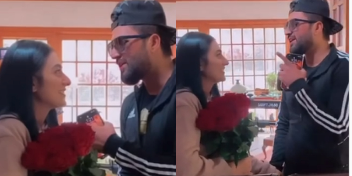 Falak Shabir sings ‘Khoobsurat Hai Wo’ for Sarah Khan on Valentine’s Day 