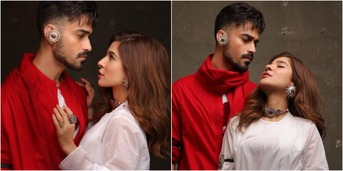 Ayesha Omar and Sachal Afzal's sizzling photoshoot set internet on fire
