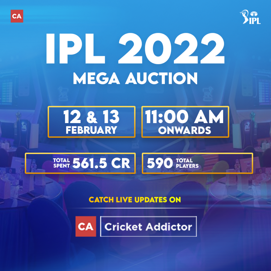 IPL Auction 2022 Live Streaming