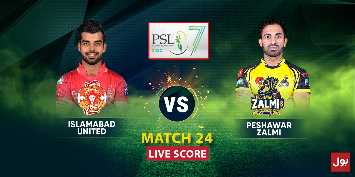 Islamabad vs Peshawar Live Score