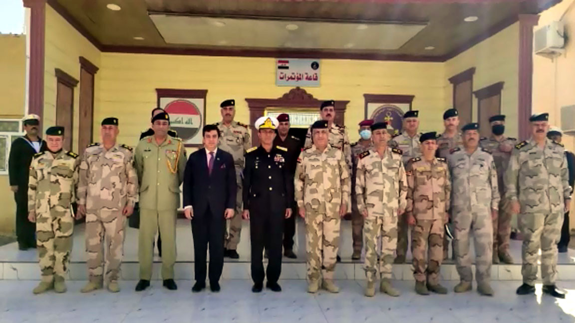 Iraq lauds Pakistan Navy’s efforts for maritime peace and security