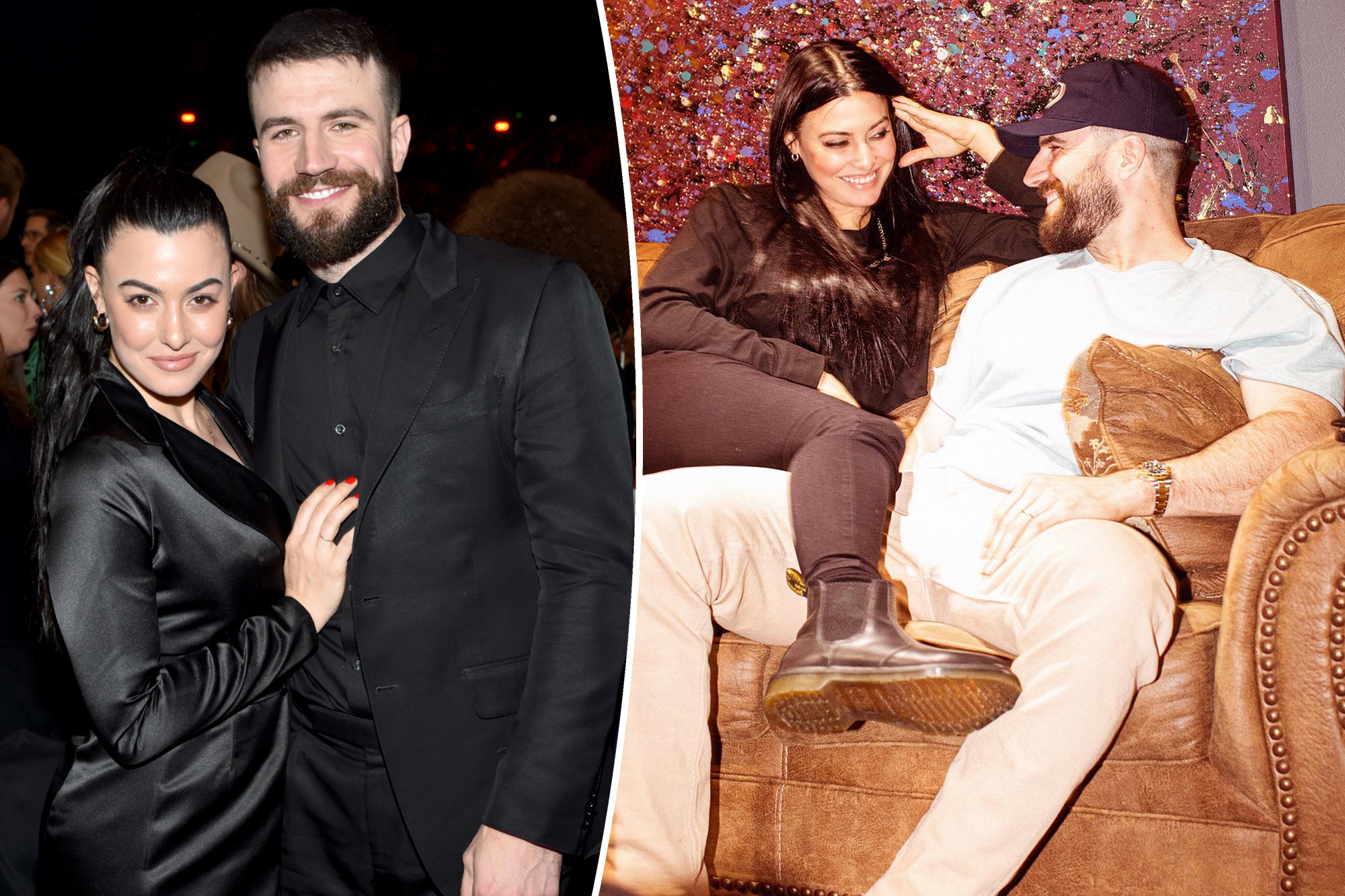 Sam Hunt and Hannah Lee Fowler