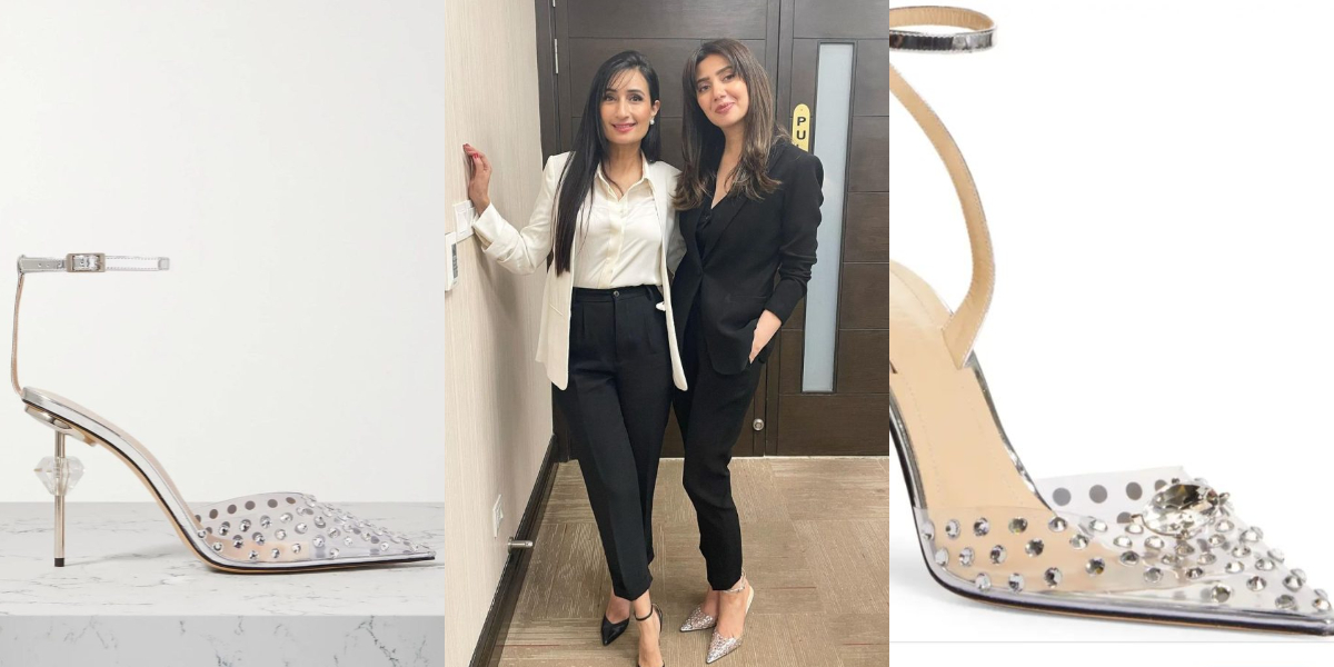 Mahira Khan's Mach and Mach crystal shoes price will shock you!