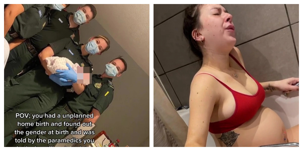 birth in bathtub
