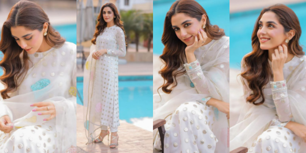 Maya Ali is a romantic floral dream in her latest photoshoot