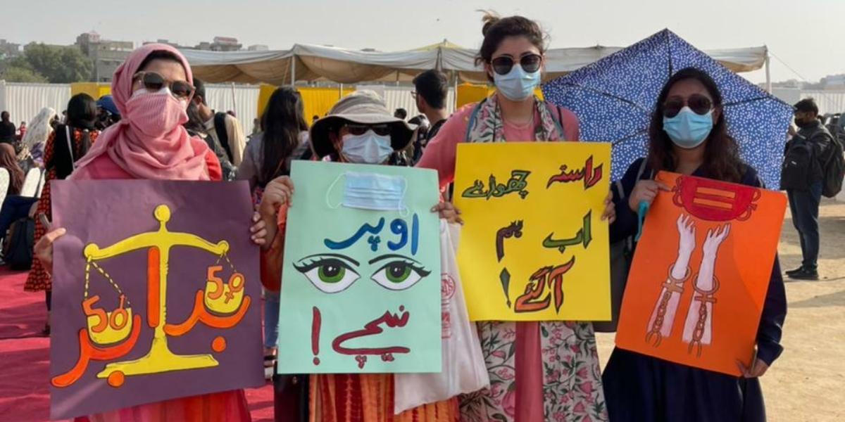 Best posters from Aurat March 2022