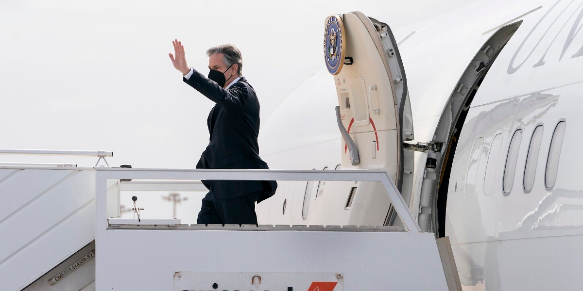 Blinken arrives in Algeria for visit