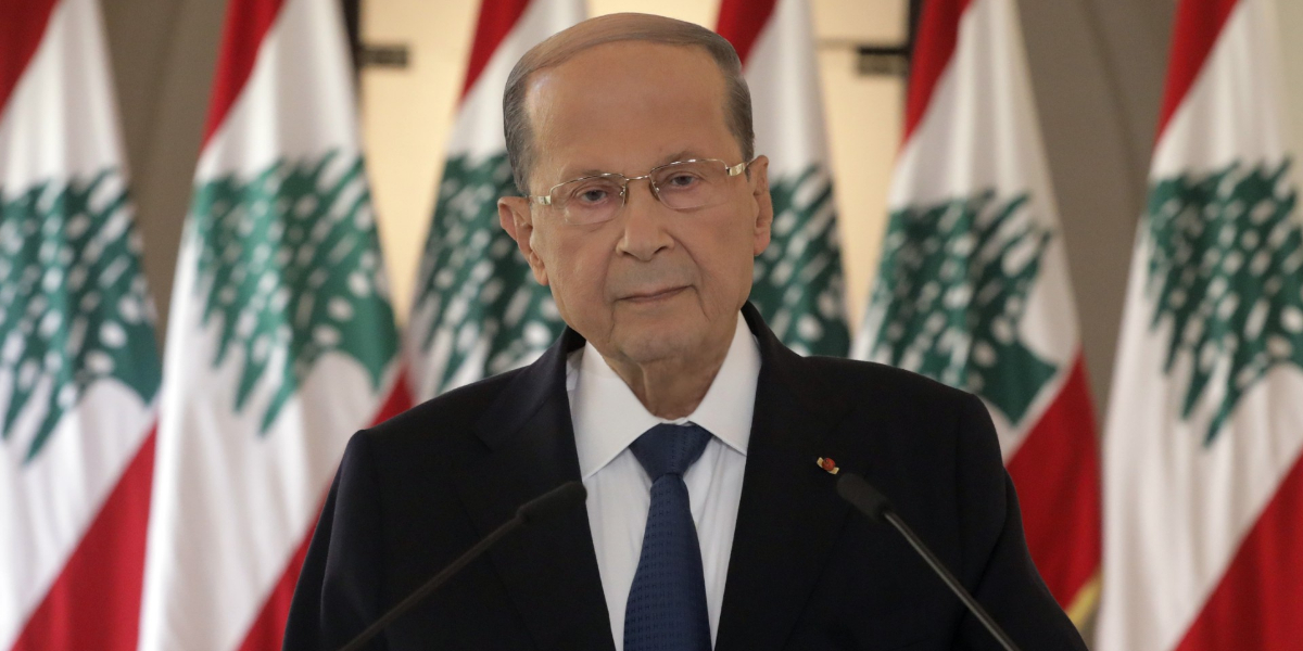 Lebanese president calls for aid distribution in Syria to encourage refugees' return