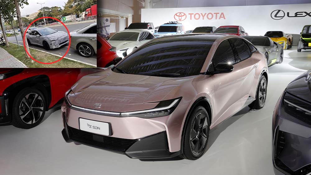 Toyota's First Electric Sedan