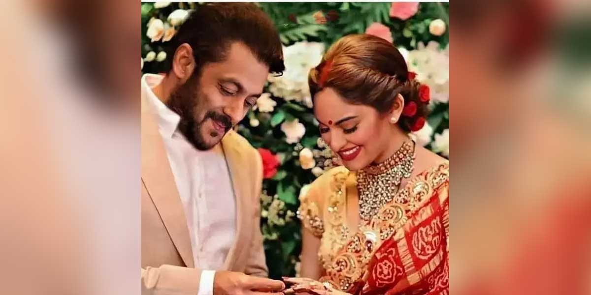 Salman Khan secretly married to Sonakshi Sinha?