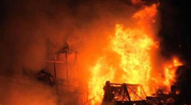 NDMA distributes cheques to fire affectees families of Dadu District