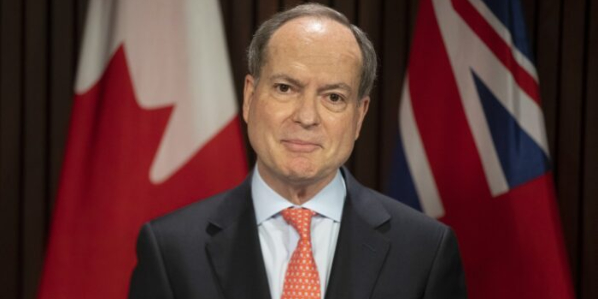 Ontario Finance Minister Peter Bethlenfalvy