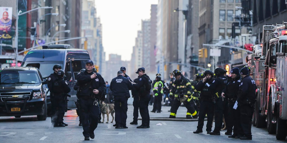 NYC blast