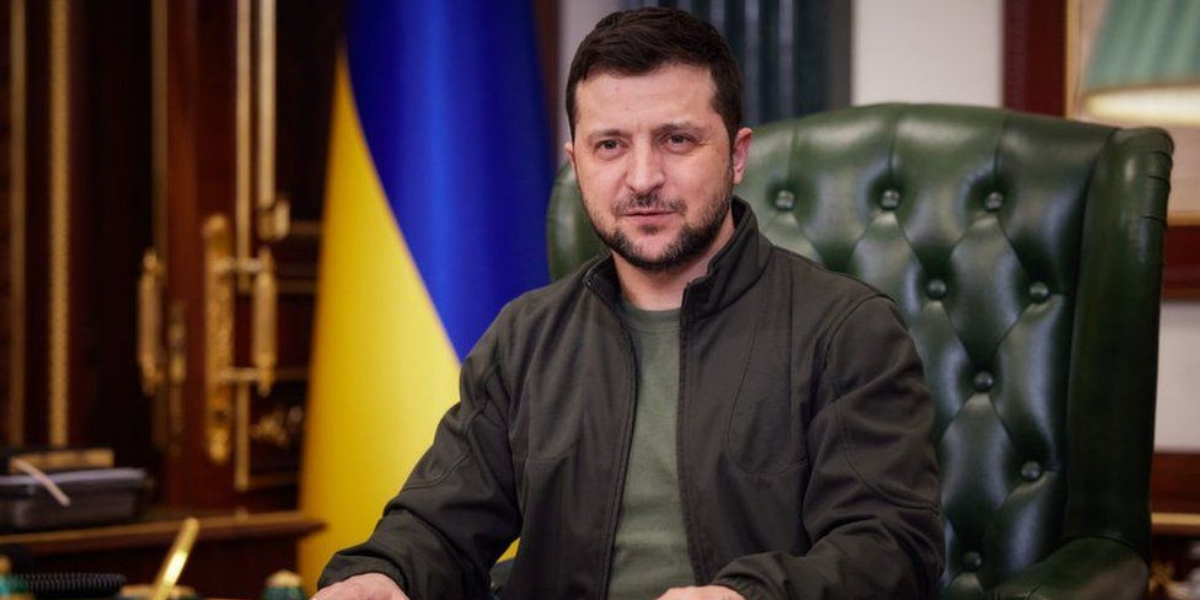 President Zelensky of Ukraine says "Blood money is being paid for Russian oil."