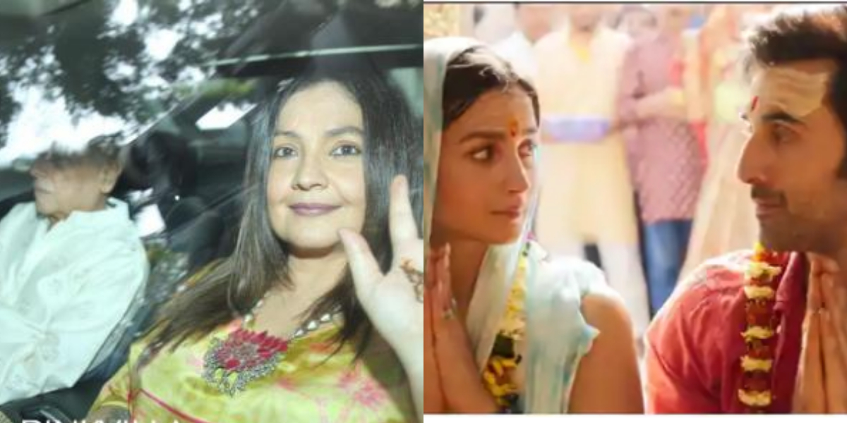 Alia Bhatt & Ranbir Kapoor wedding: Mahesh Bhatt, Pooja Bhatt arrive at the vanue for mehendi ceremony