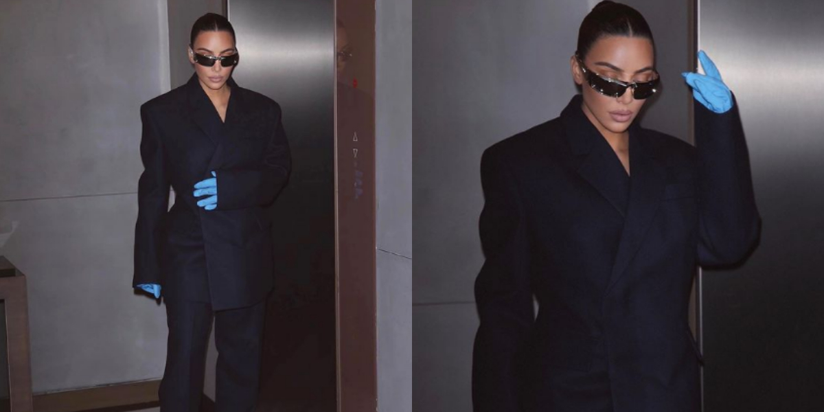 Kim Kardashian's courtroom-inspired attire