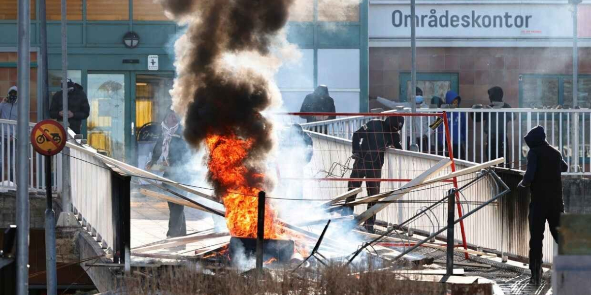 Three people injured in riots