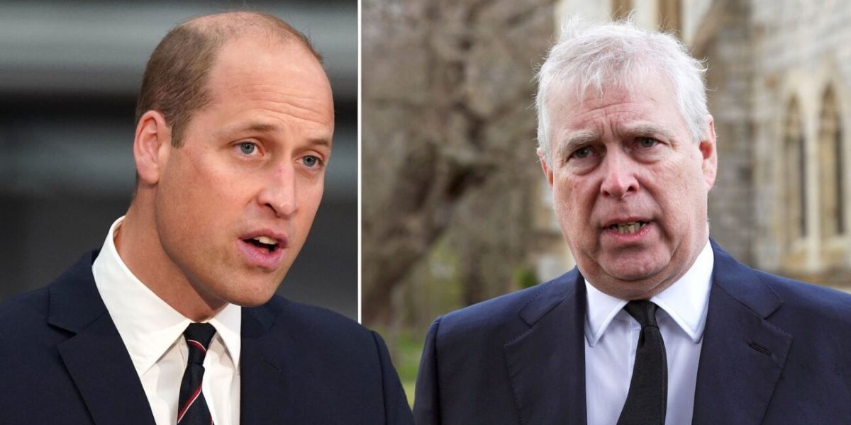 Prince William has no sympathy for his uncle Andrew